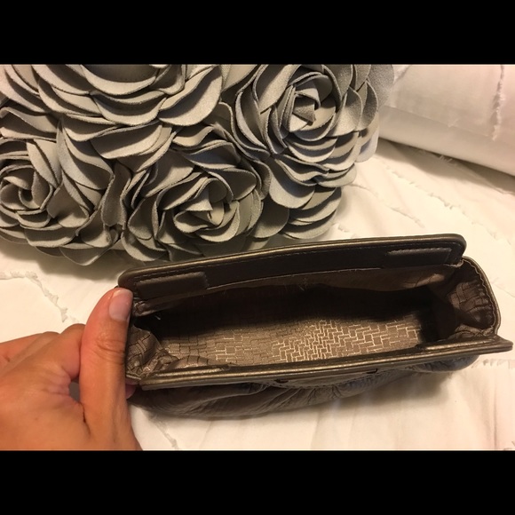 Cole Haan Pebbled Leather Make Up Bag - Picture 2 of 5